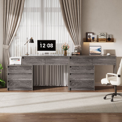 Bureau d'ordinateur à 5 tiroirs