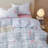 Duvet Cover Set Pink Bowknot And Blue Printed Designcozy Bedding Set Microfiber Comforter Cover With Zipper Closure-117301313