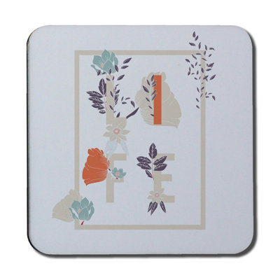 Square 6 Piece Coaster Set