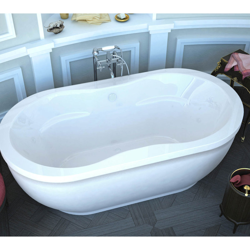 Vivara 71.25'' x 35.87'' Soaking Bathtub