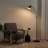 67" Modern Adjustable Black Floor Lamp
