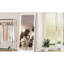 Miroir mural surdimensionné de 72 po x 32 po à DEL avec lumières, 3 modes de couleur, cadre en aluminium, miroir pleine grandeur pour la chambre à coucher et le salon, argent | Idée de cadeau