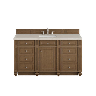 Bristol 60" Single Vanity W/FreePower Wireless Charger