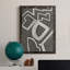 Abstract Maze III - Peinture sur toile encadrée-677655828-677656045