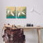 «Birds & Pond Botanicals Single Photo Frame» par June Erica Vess, 2 pièces sur toile-807953098-807714556