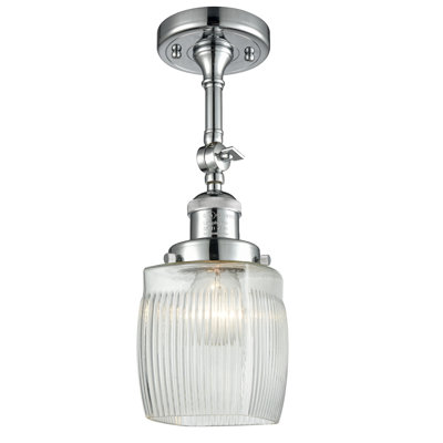Saroyan Glass Semi Flush Mount