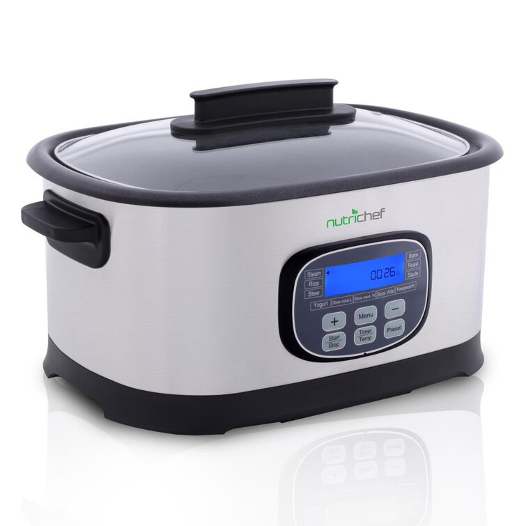 Brentwood 7-Qt.12-Function Stainless Steel Multi-Cooker 