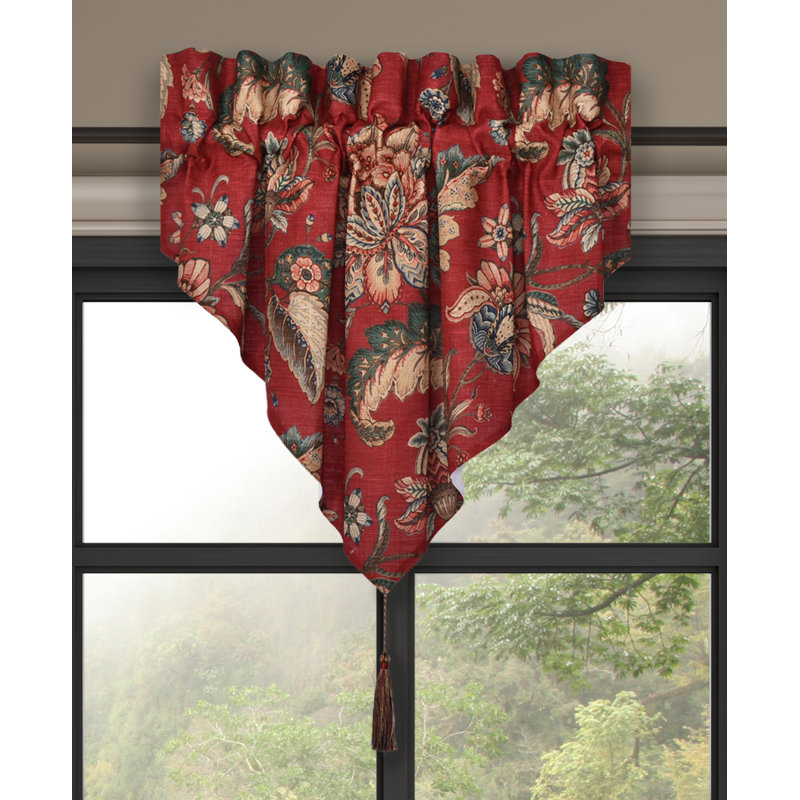 Enchanted Garden Window Ascot Valance