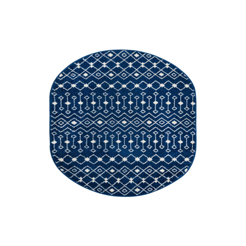 Somerville Geometric Indoor Rug, Oval 4'1" x 6'1"