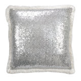 Paillette Collection Sequined Throw Pillow