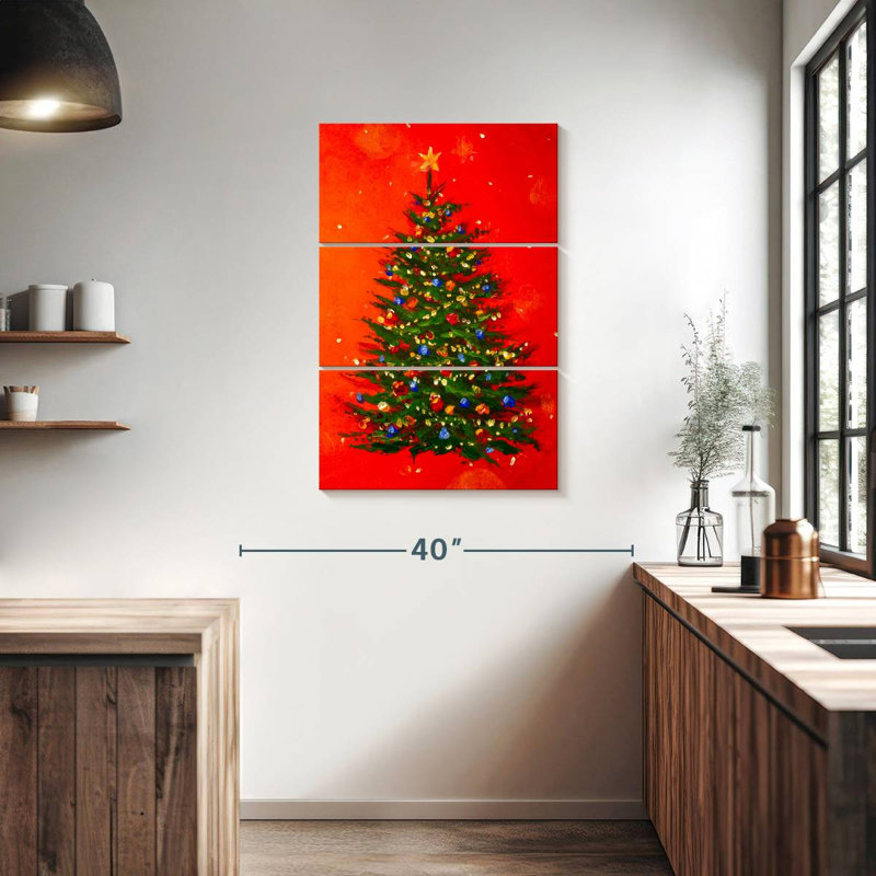 Huile pour arbre de Noël Lelend, H 38 po x l 24 po