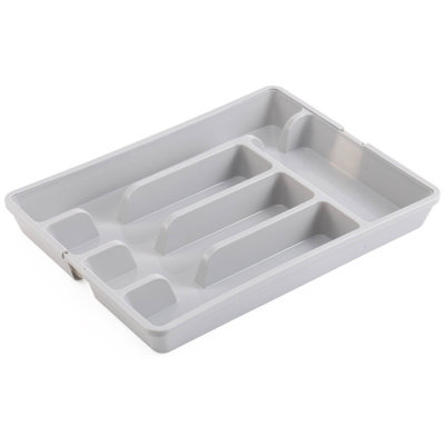 Plastic Rectangle Utensil Storage Set