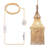 Daleysa 1 - Light White Unique/Statement Pendant