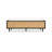 Rattan Sofa Black Stain