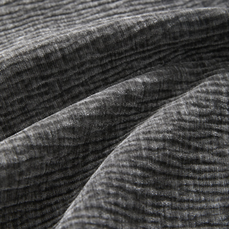 Canapé 86 po en chenille sans os, Gris