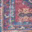 Tapis bleu marine / rouge pâle / beige lavable à la machine-453840280