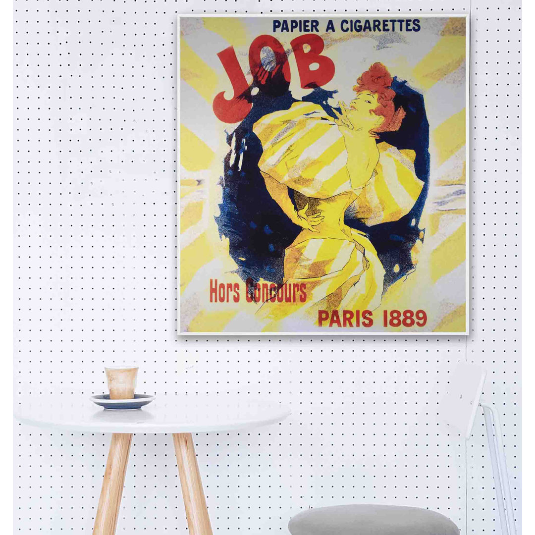 Metallbild Job - Papier Cigarettes