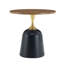 Table d'appoint circulaire avec base en métal-1556831720