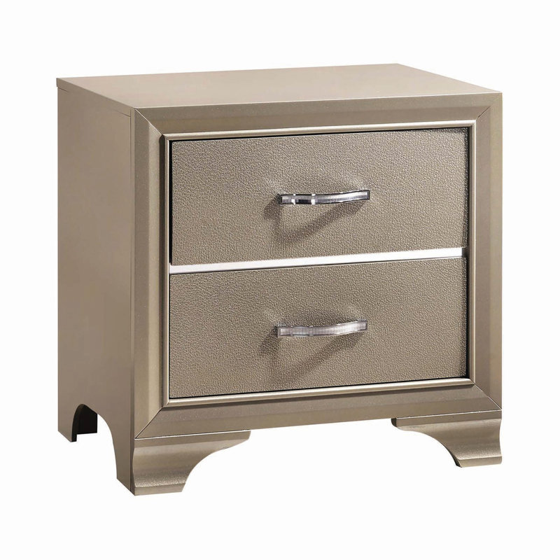 Ensemble de chambre à coucher avec commode 3 pièces Maryela, Très grand