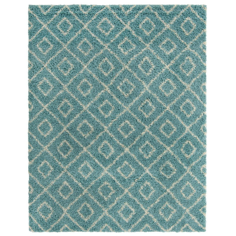 Assis Geometric Indoor Rug, Rectangle 7'10" x 10'