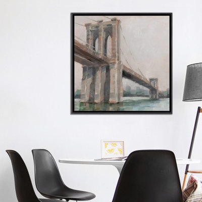 « Spanning the East River I » par Ethan Harper, reproduction d’art