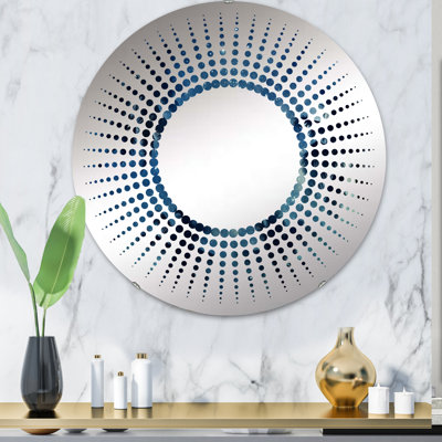 Tons gris anthracite profond représentant des papillons - miroir décoratif en étoile MIR107649 C