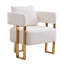 Chaise d'appoint rembourrée en tissu Charnwood-346177926