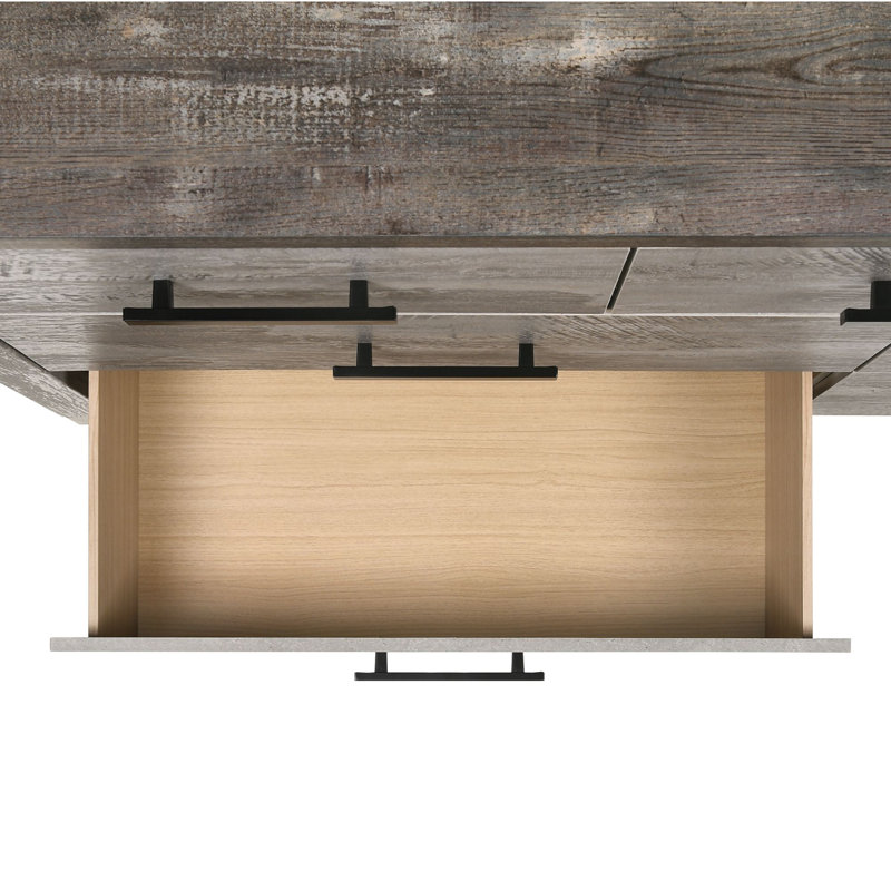 Commode 7 tiroirs avec miroir Giahnna