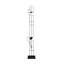 Plot Frame Floor Lamp 2 White Glossy Matt Black 2 L3409 Ul