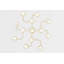 Lustre géométrique unique à 13 lumières DEL Meander-1976905162