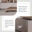 Bureau de direction 78,74 "moderne en forme de L-130207699