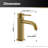 Mendavia Single Hole Bathroom Faucet-97809029