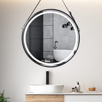 Adwaith Metal Flat Wall Mirror