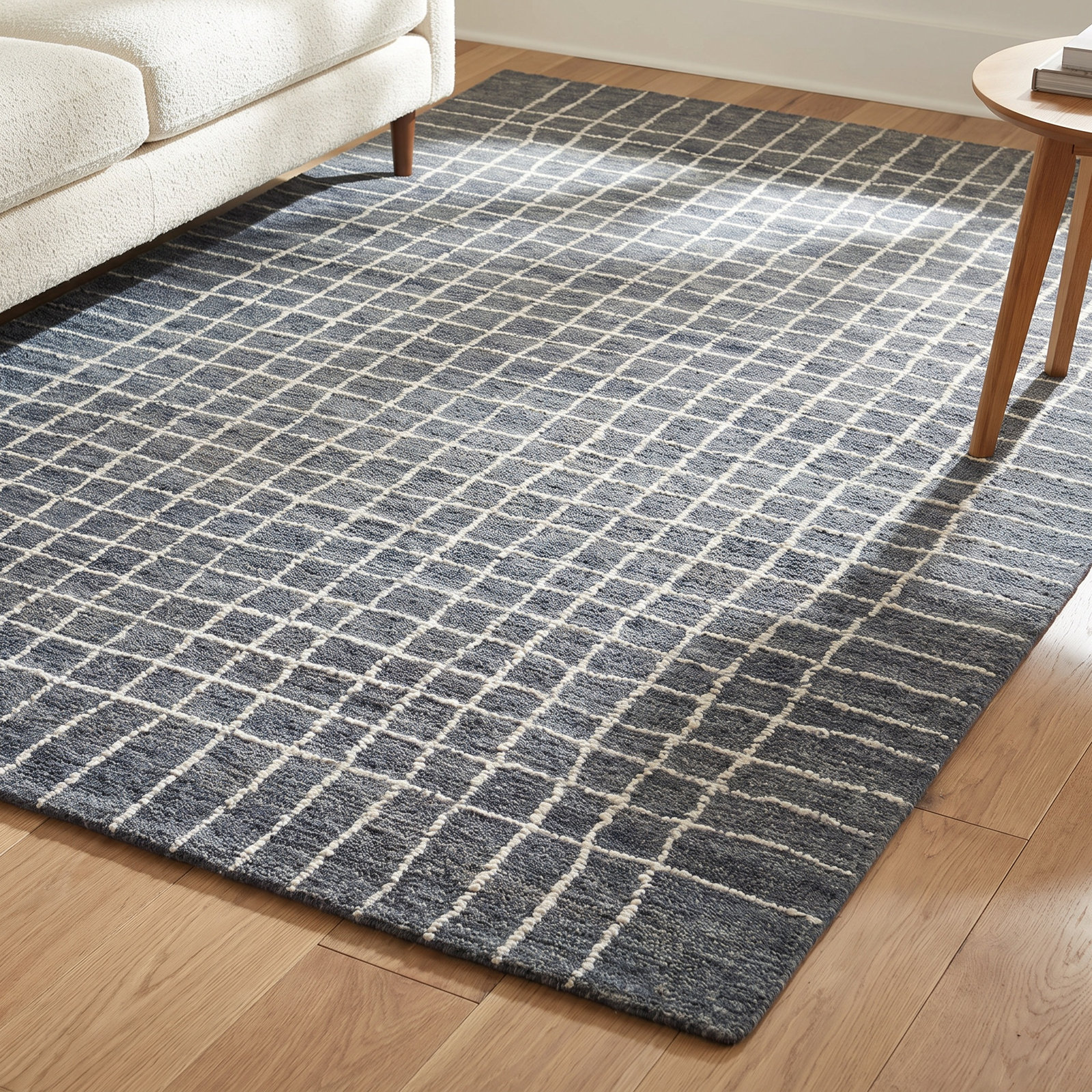 Marmee Hand-Tufted Geometric Rug, Rectangle 9' x 12'