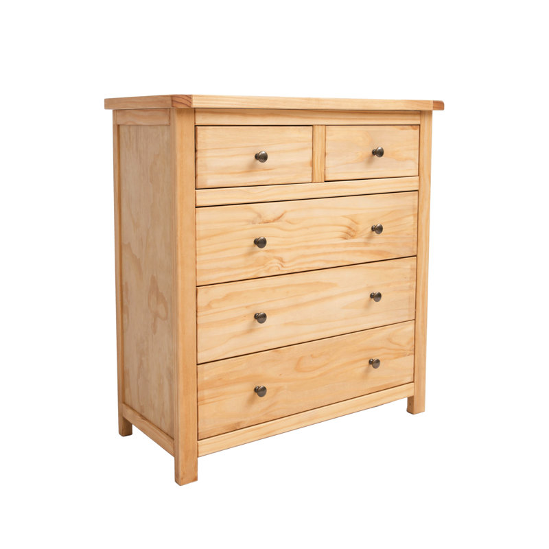 Bryton 90cm W 5 - Drawer Chest of Drawers