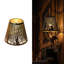 12.7 cm H Tapered Lamp Shade ( Clip On ) in Black-1733632276