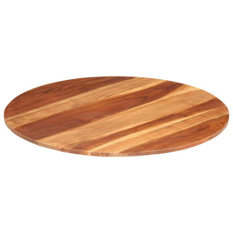  Table Top Brown Solid Sheesham Wood 31.5 In Sturdy Table Top