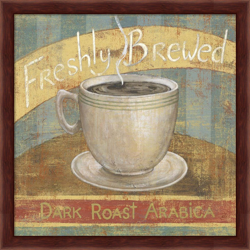 «Fresh Brew» par Daphne Brissonnet, art encadré (ensemble de 2)