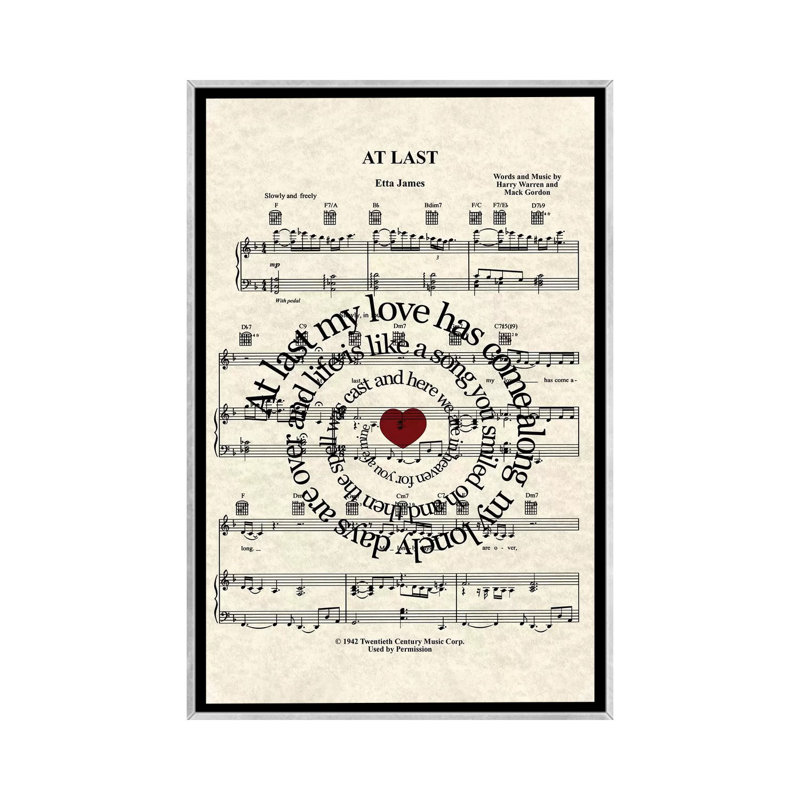 At At - impression, Toile avec cadre argenté, H 40 po x l 26 po x P 1,5 po, Aucun mat