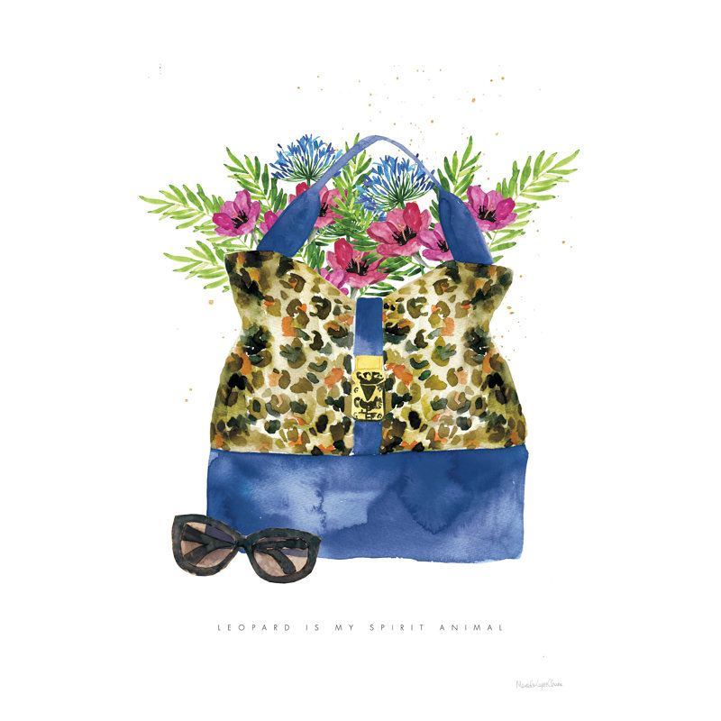 «On the Wild Side I», peinture sur toile tendue, H 36 po x l 24 po, Non, Toile tendue