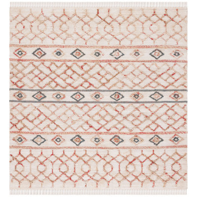 Kiya Natural Ivory Hand-Loomed Jute Rug