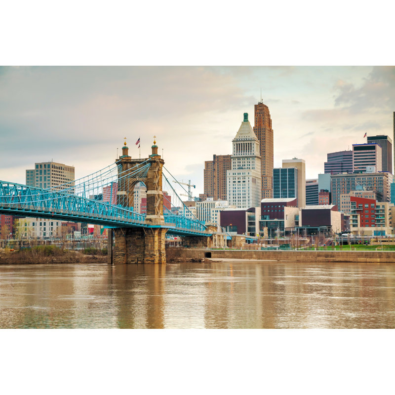 Zenish Cincinnati Downtown par Andreykrav, H 32 po x l 48 po