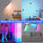 Khalfani 17.35'' Black LED Task Floor Lamp