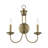 Caughfield Steel Candle Wall Light-1827564646