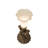 13" High White Tiffany Pond Lily Twin Cherub Accent Lamp-17109942