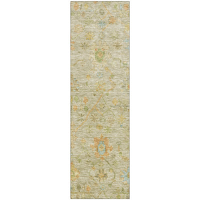 Premium Machine Washable Mayfield AMF1930 Global Rug