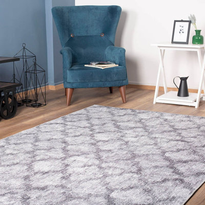 Tapis de couloir doux et durable, 100% polyester, 29,5 po x 59,1 po | Densité de 1850 g / m², hauteur des poils de 0,16 pouce | Polyester recyclé, lavable à la machine à 30 ° C | Idéal pour les vestibules et les espaces de vie