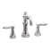 Weymouth High Arc Widespread Bathroom Faucet with Drain Assembly