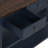 Solid Wood Buffet Console Sofa Table With 3 Drawers And 2 Shelves-1304016737