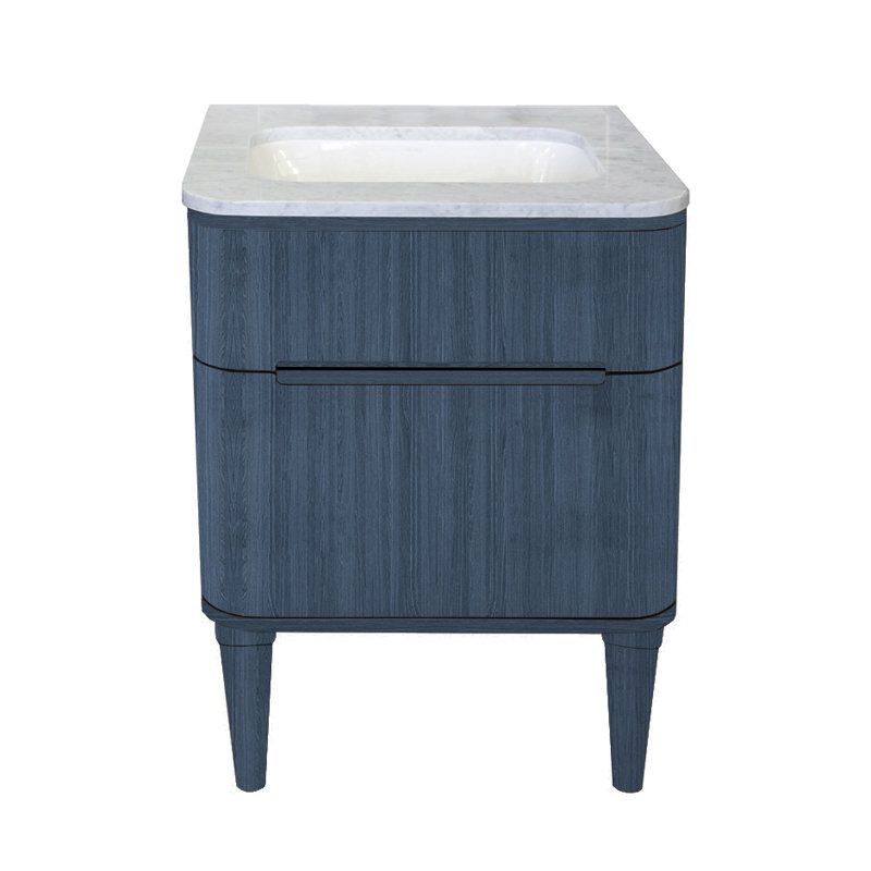 Eleganza 23.5'' W Single Bathroom Vanity Base, Horizon Blue